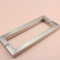 High Quality Stainless steel 304 Satin Glass Door Pull Handle Set for commerical or recident house